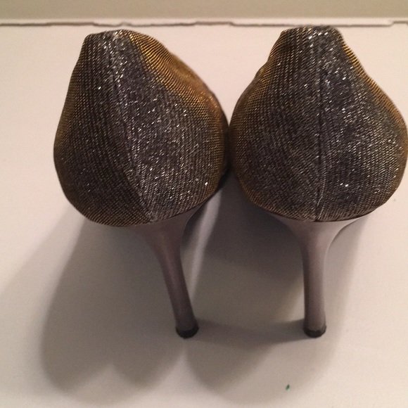 Guess Sparkly Shoes Gold/Silver - Picture 2 of 7